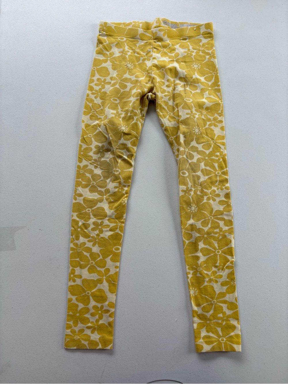 wonder nation Yellow Floral Leggings for Kids